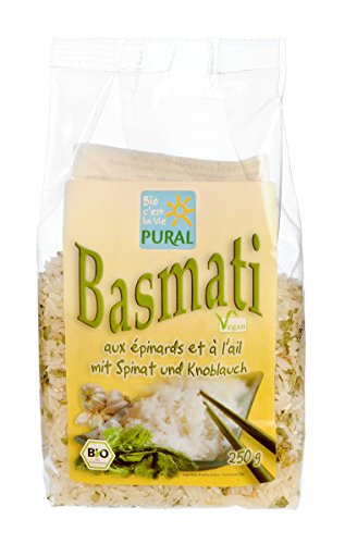 Pural Basmati Spinat Knoblauch, 250 g von Pural