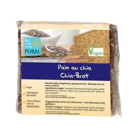 Chia-Schnittbrot 375g von Pural