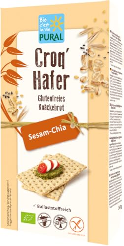 Croq'Hafer Sesam Chia 12 x 160 gr von Pural