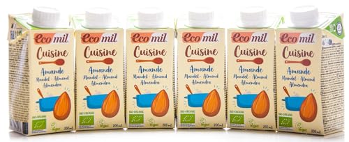 Cuisine Chef Mandeln Sparpack, 6 x 200 ml, Bio von EcoMil