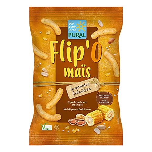Flip'O maïs - Erdnuss 100g von Pural