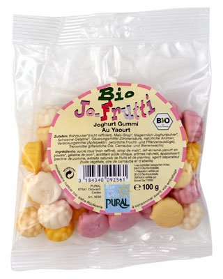 Joghurt-Gummi Jo-Frutti Bio von Pural
