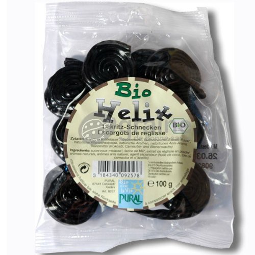 Lakritzschnecken Helix Bio von Pural