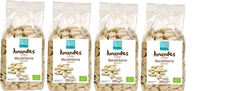 Mandelkerne blanchiert, Bio, 4 x 250g Mandelkerne blanchiert, Bio, 4 x 250g von Pural