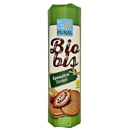 Pural | Bio | Biobis | Doppelkekse Choco Coco | Mit leckerem Kokosmus | Vegan und Palmölfrei | 2 x 300 g = 600 g von Pural