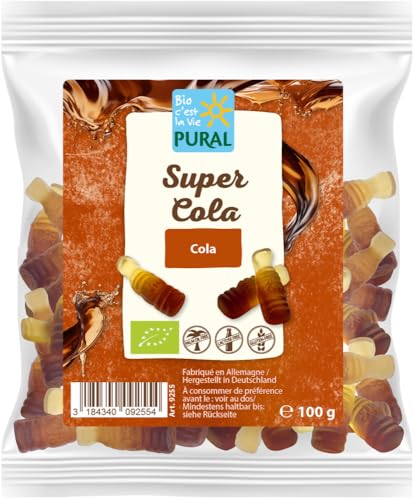 Super Cola Gummi mit Cola Geschmack 2 x 100 gr von Pural