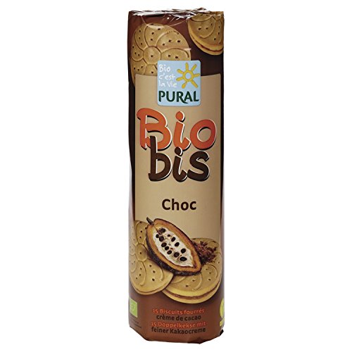 Pural Doppelkekse "Biobis" mit Schokolade (300 g) - Bio von Pural