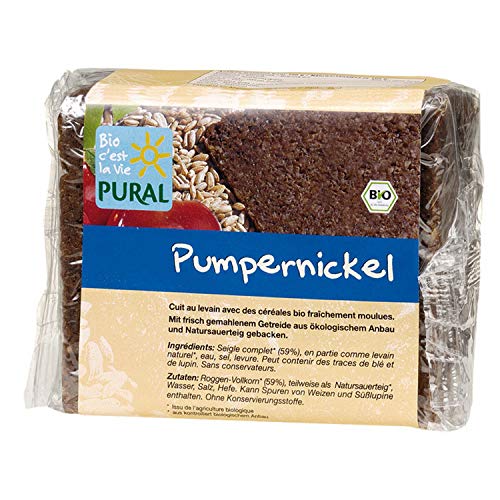 Pural Bio Pumpernickel Schnittbrot (1 x 375 gr) von Pural