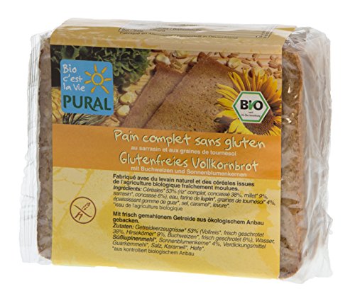 Pural Buchweizen-Sonnenblume Vollkorn-Brot, 375 g von Pural