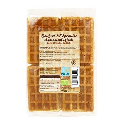 Pural Dinkel-Frischei-Waffeln (165 g) - Bio von Pural