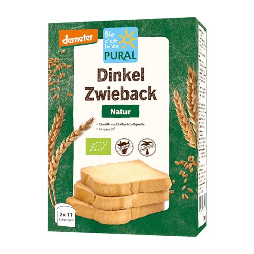 Pural Dinkel Zwieback, 200g von Pural