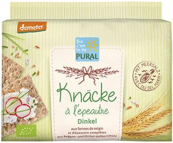 Pural Knäcke Brot, Dinkel, 250g (12) von Pural