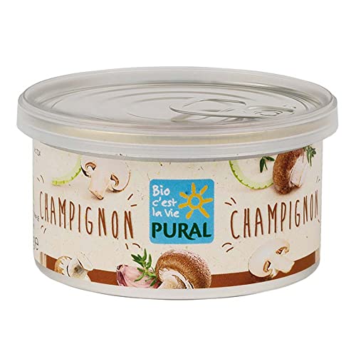Pural Pflanzlicher Aufstrich, Champignons, 125g Pural Pflanzlicher Aufstrich, Champignons, 125g von Pural