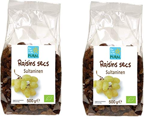 Pural Sultaninen, Bio, 2 x 500g Pural Sultaninen, Bio, 2 x 500g von Pural