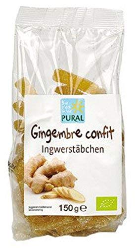 Pural kandierte Ingwerstäbchen von Pural