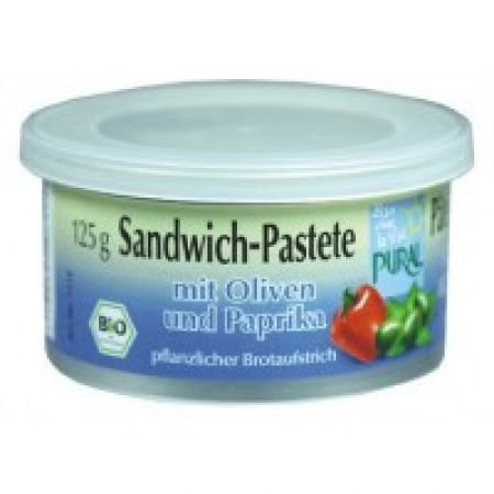 Sandwich-Pastete mit Oliven und Paprika Sandwich-Pastete mit Oliven und Paprika von Pural