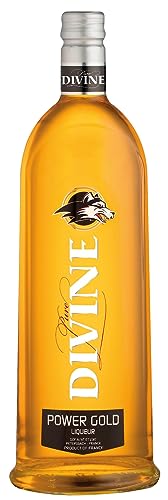 Pure Divine - Power Gold Likör, Aromatisierter Vodka-Likör aus den Nordvogesen, Frankreich - 16,6 Prozent Vol (1 x 0,70 l) von Pure Divine