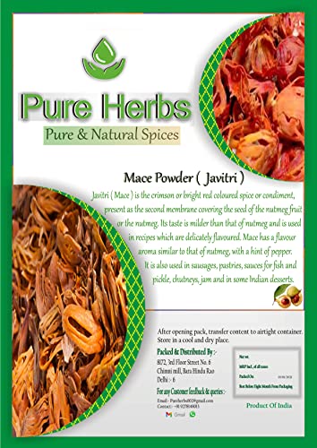 Pure Herbs Streitkolbenpulver (Javitri) Gewürz zum Kochen, 50 g von Pure Herbs