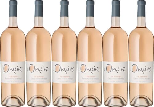 6x 'L'Opaline' Coteaux Varois en Provence Magnum 2023 - Pure Provence, Provence - Rosé von Pure Provence