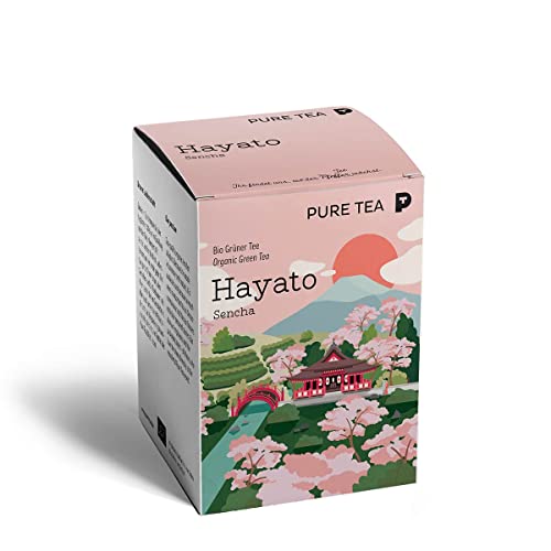 Pure Tea Bio Hayato Sencha Grüner Tee (15 x 3 g) von Pure Tea