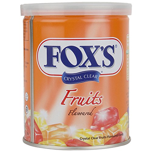Fox's Crystal Clear Fruits Aromatisierte Bonbondose, 180 g, Verpackung kann variieren Fox's Crystal Clear Fruits Aromatisierte Bonbondose, 180 g, Verpackung kann variieren von Pure & Sure