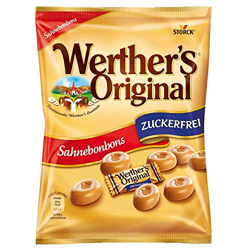 Werthers Original-Creme Bonbons Zuckerfrei, 70g von Pure & Sure