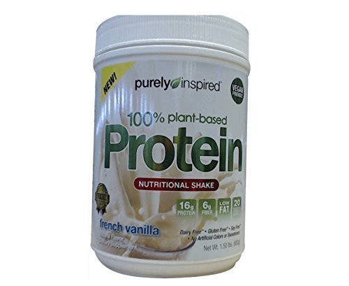 Purely Inspired Organic Protein Shake, 100% Plant Based Protein, French Vanilla Flavor, 1.5lbs by Purely Inspired von Purely Inspired