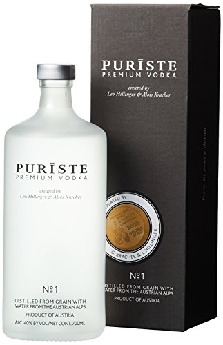 Puriste Premium Wodka No. 1 mit Geschenkverpackung (1 x 0.7 l) von Puriste