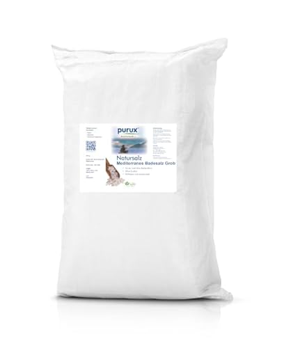 25 Kg Sack Mediterranes Meersalz Mühlensalz Mineralsalz Speisesalz ohne Rieselhilfe 25 Kg Sack Mediterranes Meersalz Mühlensalz Mineralsalz Speisesalz ohne Rieselhilfe von purux