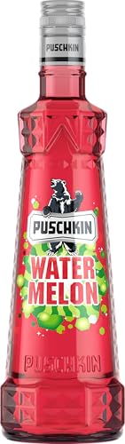 Puschkin | Watermelon | Mit dem Geschmack von erfrischend-süßer Wassermelone | Perfekt für Shots, Cocktails oder als Sommerdrink | 0,7L | 17,5% Vol. Puschkin | Watermelon | Mit dem Geschmack von erfrischend-süßer Wassermelone | Perfekt für Shots, Cocktails oder als Sommerdrink | 0,7L | 17,5% Vol. von Puschkin