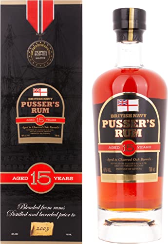 Pusser's Rum British Navy 15 Jahre (1 x 0.7 l) von Pusser's British Navy Rum