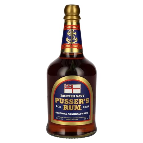 Pusser's Original Admiralty Rum 40,00% 0,70 Liter von Pussers
