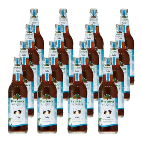 Pyraser Cola Limonade 16 Flaschen je 0,5l incl Mehrweg Pfand Pyraser Cola Limonade 16 Flaschen je 0,5l incl Mehrweg Pfand von Pyraser Waldquelle