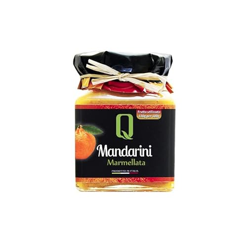 Quattrociocchi extra Premium Mandarinen Konfitüre, 350g - Extra hoher Fruchtanteil - 130g Mandarine auf 100g Marmelade - Premium Qualität aus Italien Quattrociocchi extra Premium Mandarinen Konfitüre, 350g - Extra hoher Fruchtanteil - 130g Mandarine auf 100g Marmelade - Premium Qualität aus Italien von Q QUATTROCIOCCHI