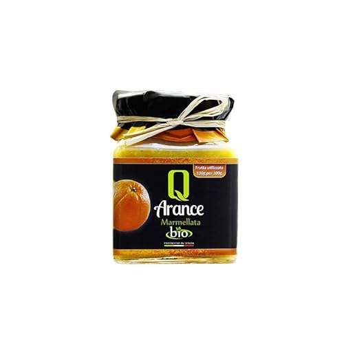 Quattrociocchi extra Premium Orangen Konfitüre, 350g - Extra hoher Fruchtanteil - 130g Orange auf 100g Marmelade - Premium Qualität aus Italien von Q QUATTROCIOCCHI