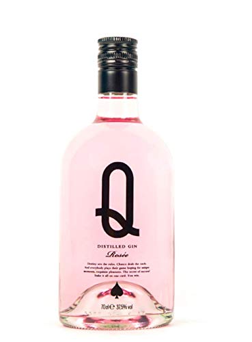 Rose Gin "Q" aus Barcelona, 0,7 L, 37,5% vol. von Q