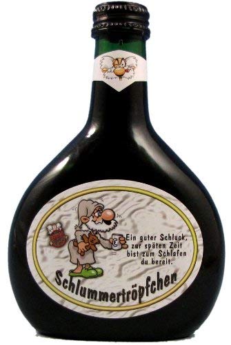 QUATSCHmanufaktur Bocksbeutel "Schlummertröpfchen" Rotwein 0,25 l QUATSCHmanufaktur Bocksbeutel "Schlummertröpfchen" Rotwein 0,25 l von QUATSCHmanufaktur