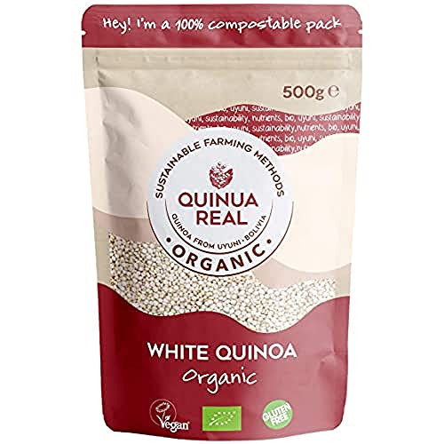 QUINUA REAL Real Poliertes Quinoa-Real-Korn BIO / FAIR TRADE eine Packung mit 500 ml von Quinua Real