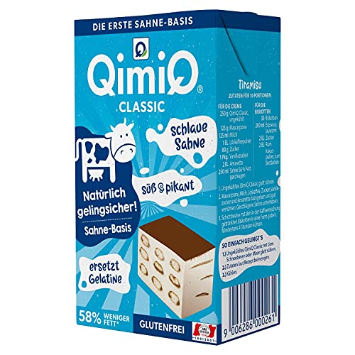QimiQ Classic Natur, zum Kochen, Backen, Verfeinern, 15% Fett, 250g TETRA QimiQ Classic Natur, zum Kochen, Backen, Verfeinern, 15% Fett, 250g TETRA von QimiQ Handels GmbH