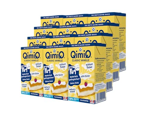 QimiQ Classic ein natürliches Sahneprodukt (Vanille, 12x250g) von QimiQ