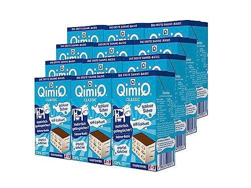 QimiQ Classic ein natürliches Sahneprodukt (Natur, 12x250g) von QimiQ