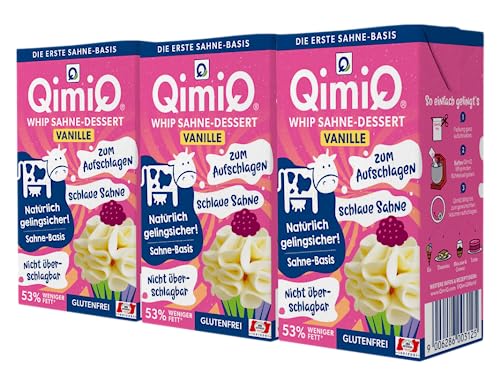 QimiQ Whip Sahne-Dessert (Vanille, 3x250g) von QimiQ