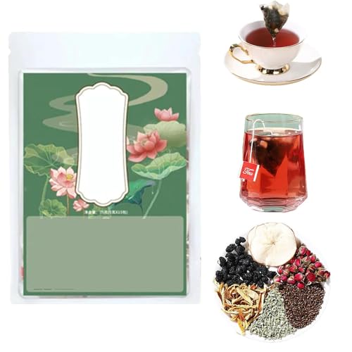 Rose and Lotus Leaf and Health Tea, Health Liver Care Tea, Chinese Nourishing Liver Tea (1 Box) von Qoobom