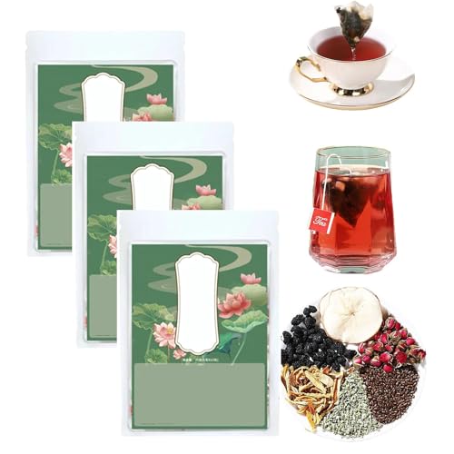 Rose and Lotus Leaf and Health Tea, Health Liver Care Tea, Chinese Nourishing Liver Tea (3 Box) von Qoobom