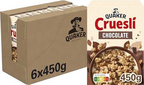 Quäker Cruesli-Schokolade, Schachtel 6 Stück x 450 g von Quaker
