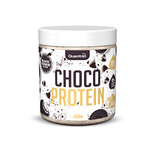 Quamtrax Gourmet Choco Protein Black Cookie - Crema Blanca con Avellanas 250 gr Sabor Cremas Blanca con Avellana Quamtrax Gourmet Choco Protein Black Cookie - Crema Blanca con Avellanas 250 gr Sabor Cremas Blanca con Avellana von Quamtrax