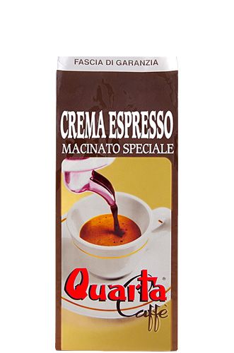 Quarta Caffè Espresso Crema Siebträgermahlung von Quarta Caffè