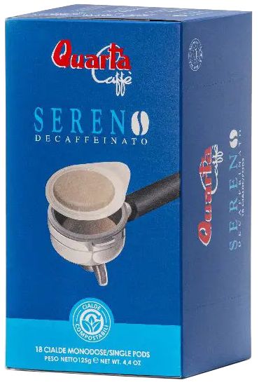 Quarta Caffè koffeinfreie ESE Pads Sereno Decaffeinato Quarta Caffè koffeinfreie ESE Pads Sereno Decaffeinato von Quarta Caffè