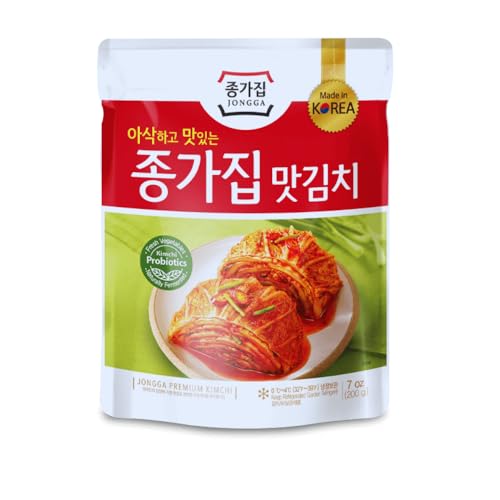 Kimchi 200 g | Vorgeschnittener Chinakohl | Typisch Koreanisch | Natürlich Fermentiert | Authentischer Asiatischer Geschmack | Reich an Probiotika- 200 g (1 Stück) von Quast Meerrettich