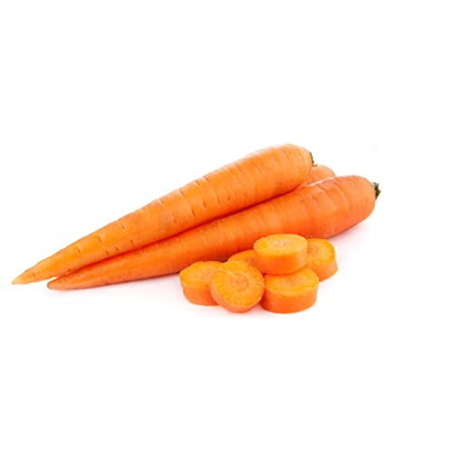 Speisekarotten | Frische farbenfrohe Möhren (Orange, 2,50 KG) von Quast Meerrettich